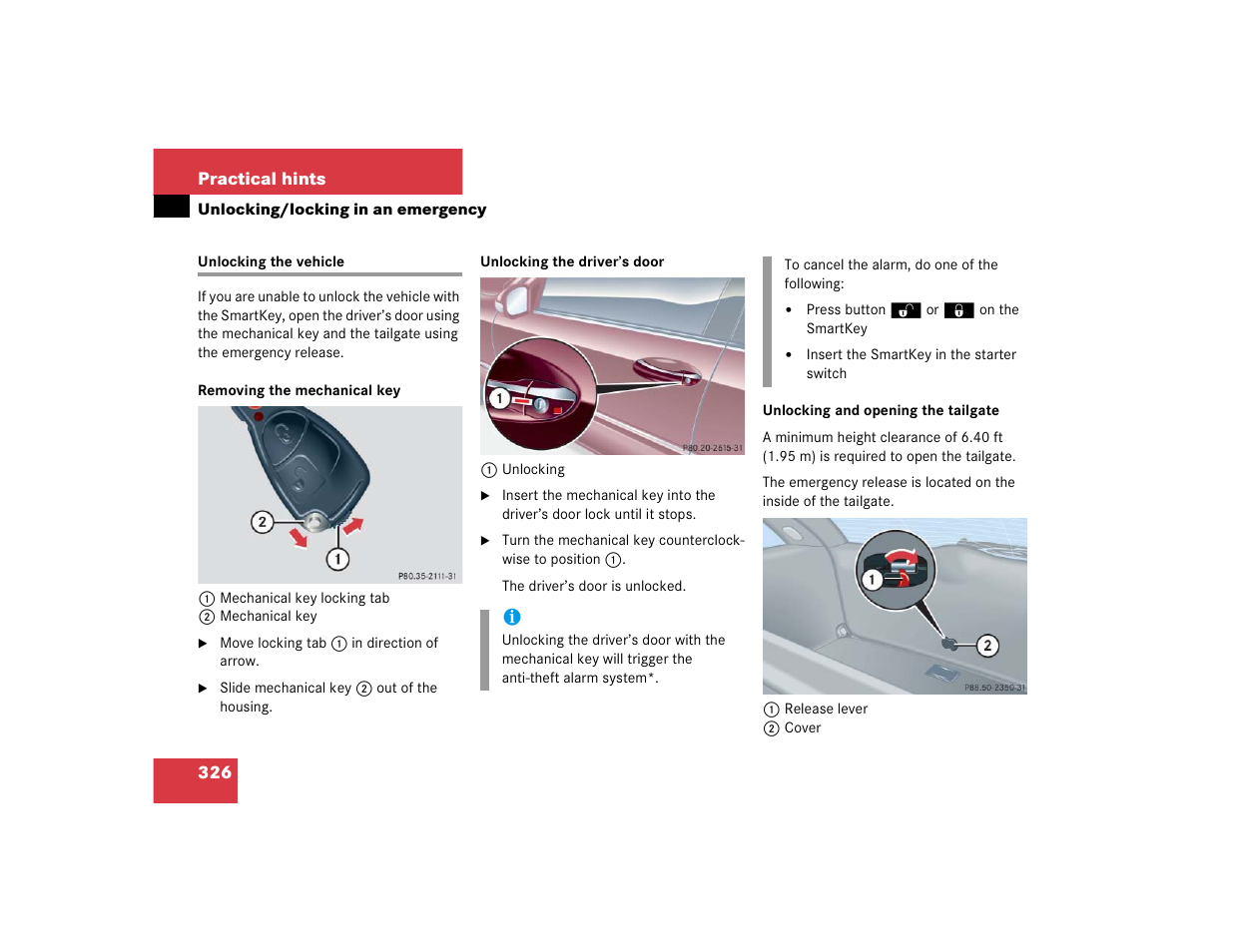 Mercedes-Benz 2005 C 240 4MATIC User Manual | Page 328 / 426