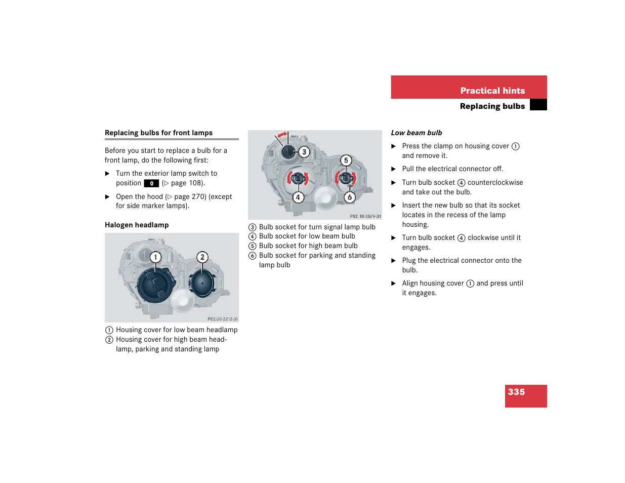 Mercedes-Benz 2005 C 240 4MATIC User Manual | Page 337 / 426