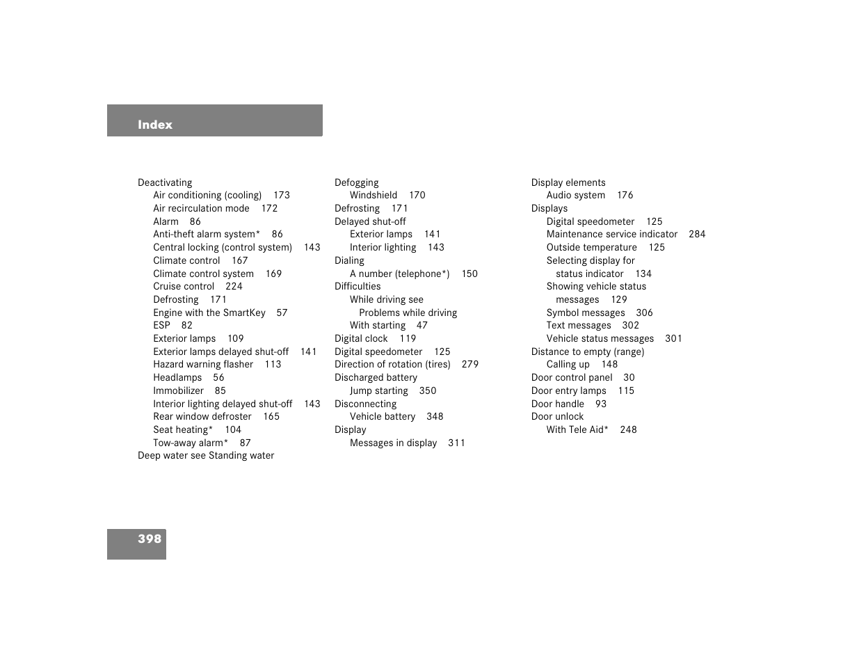 Mercedes-Benz 2005 C 240 4MATIC User Manual | Page 400 / 426