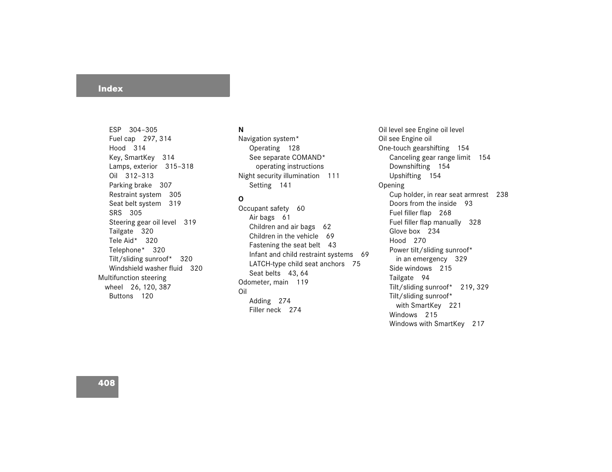 Mercedes-Benz 2005 C 240 4MATIC User Manual | Page 410 / 426