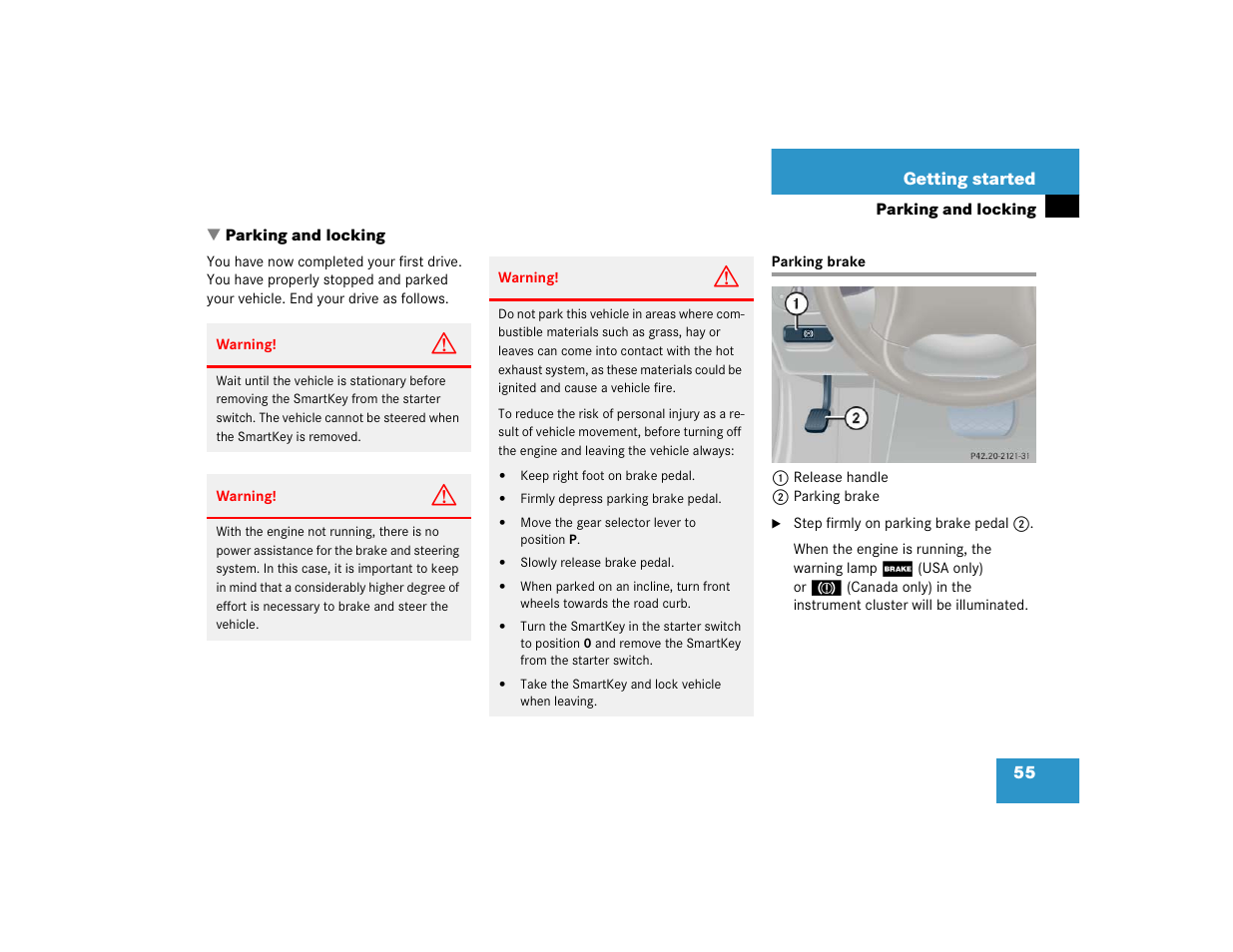 Mercedes-Benz 2005 C 240 4MATIC User Manual | Page 57 / 426
