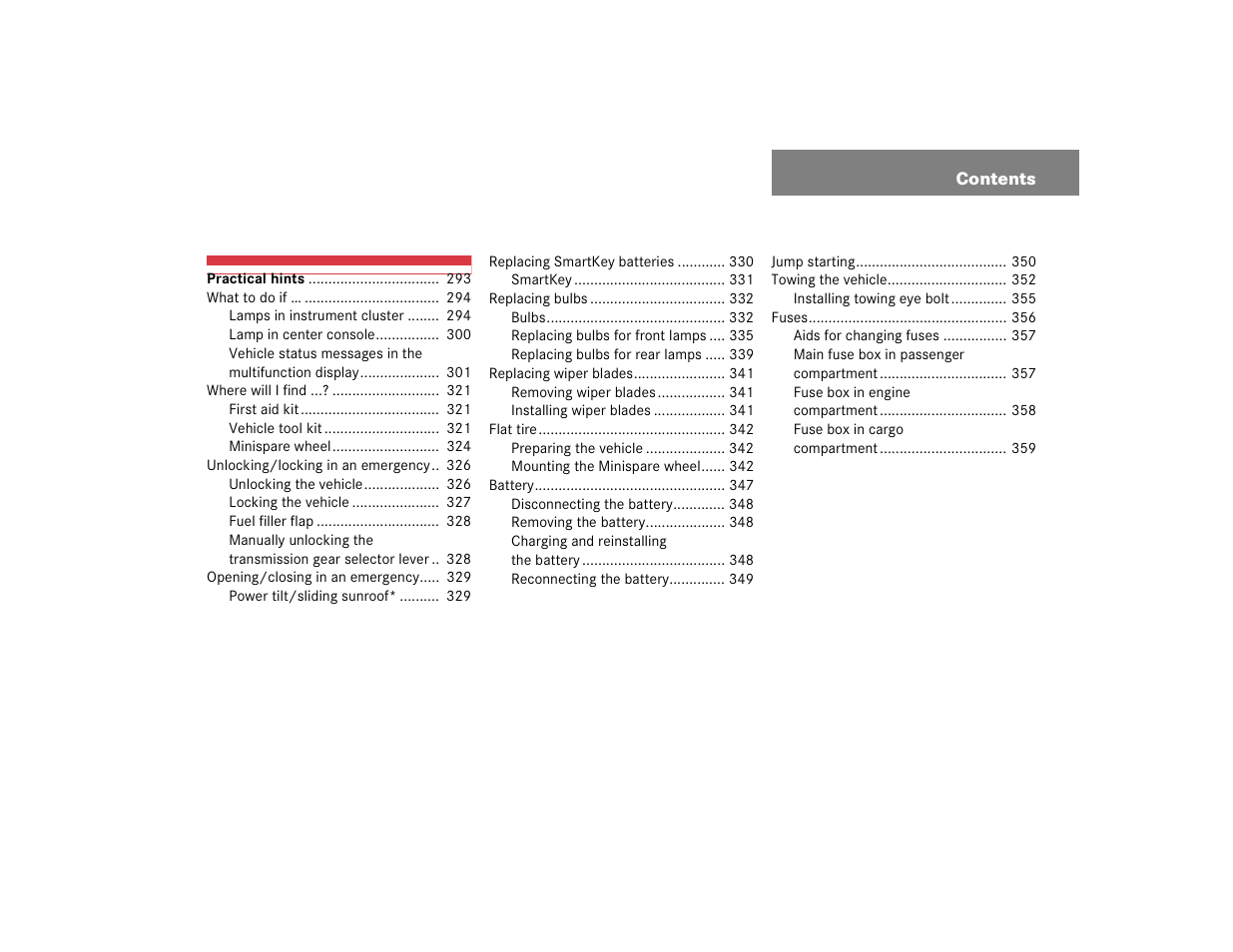 Mercedes-Benz 2005 C 240 4MATIC User Manual | Page 9 / 426