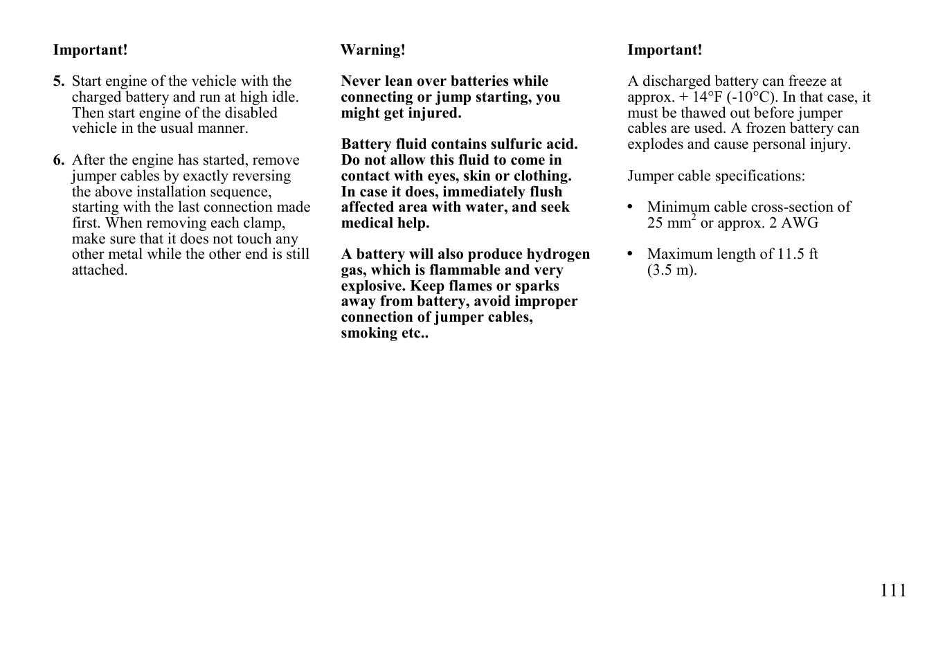 Mercedes-Benz BENZ-VEHICLES S 500 User Manual | Page 111 / 144