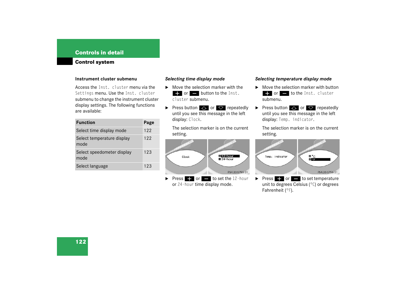 Mercedes-Benz 2003 SL 55 AMG User Manual | Page 122 / 376