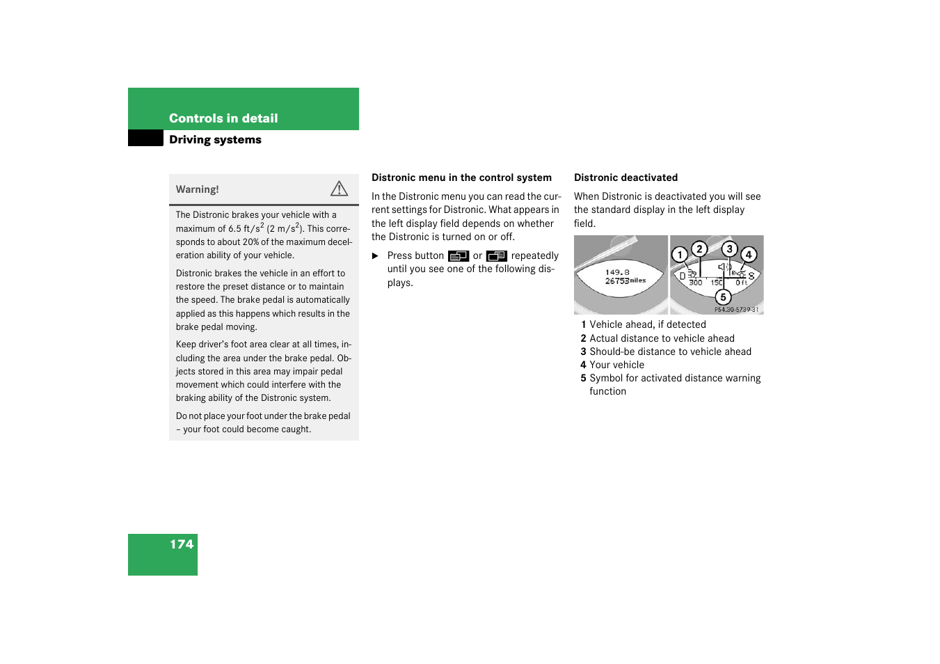 Mercedes-Benz 2003 SL 55 AMG User Manual | Page 174 / 376