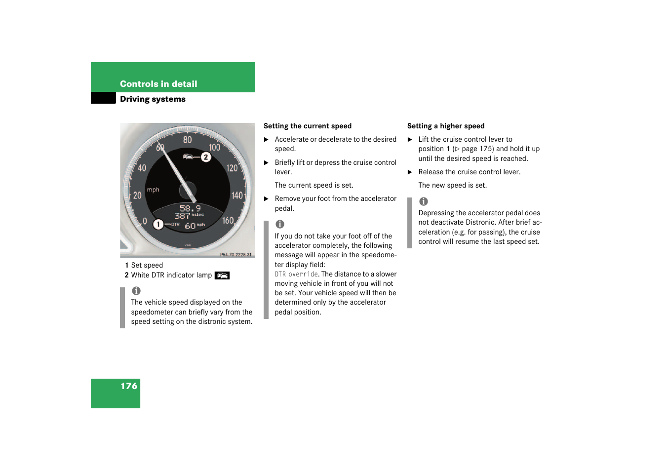 Mercedes-Benz 2003 SL 55 AMG User Manual | Page 176 / 376