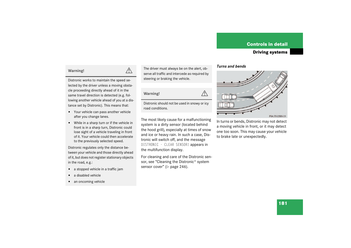 Mercedes-Benz 2003 SL 55 AMG User Manual | Page 181 / 376