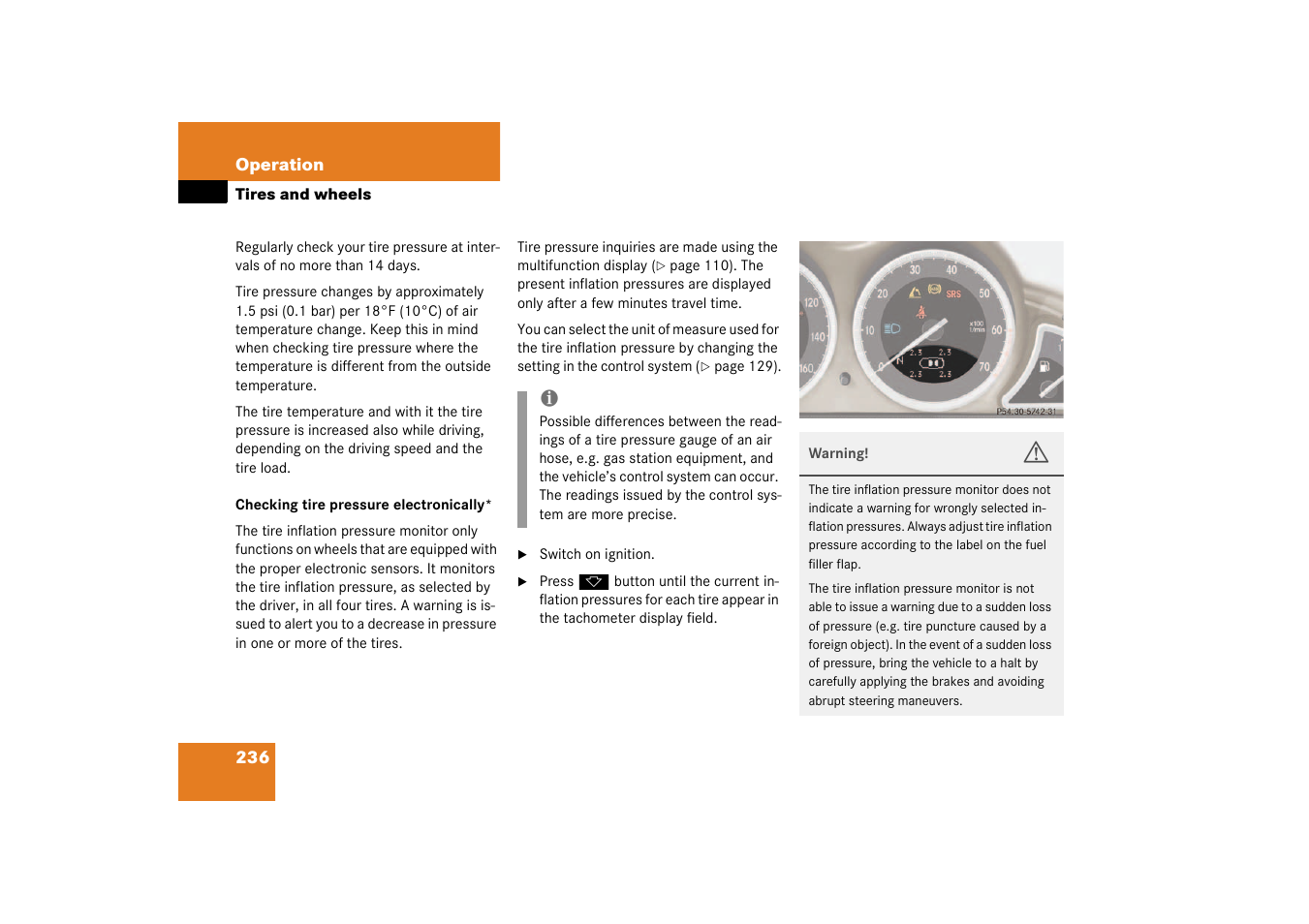 Mercedes-Benz 2003 SL 55 AMG User Manual | Page 236 / 376