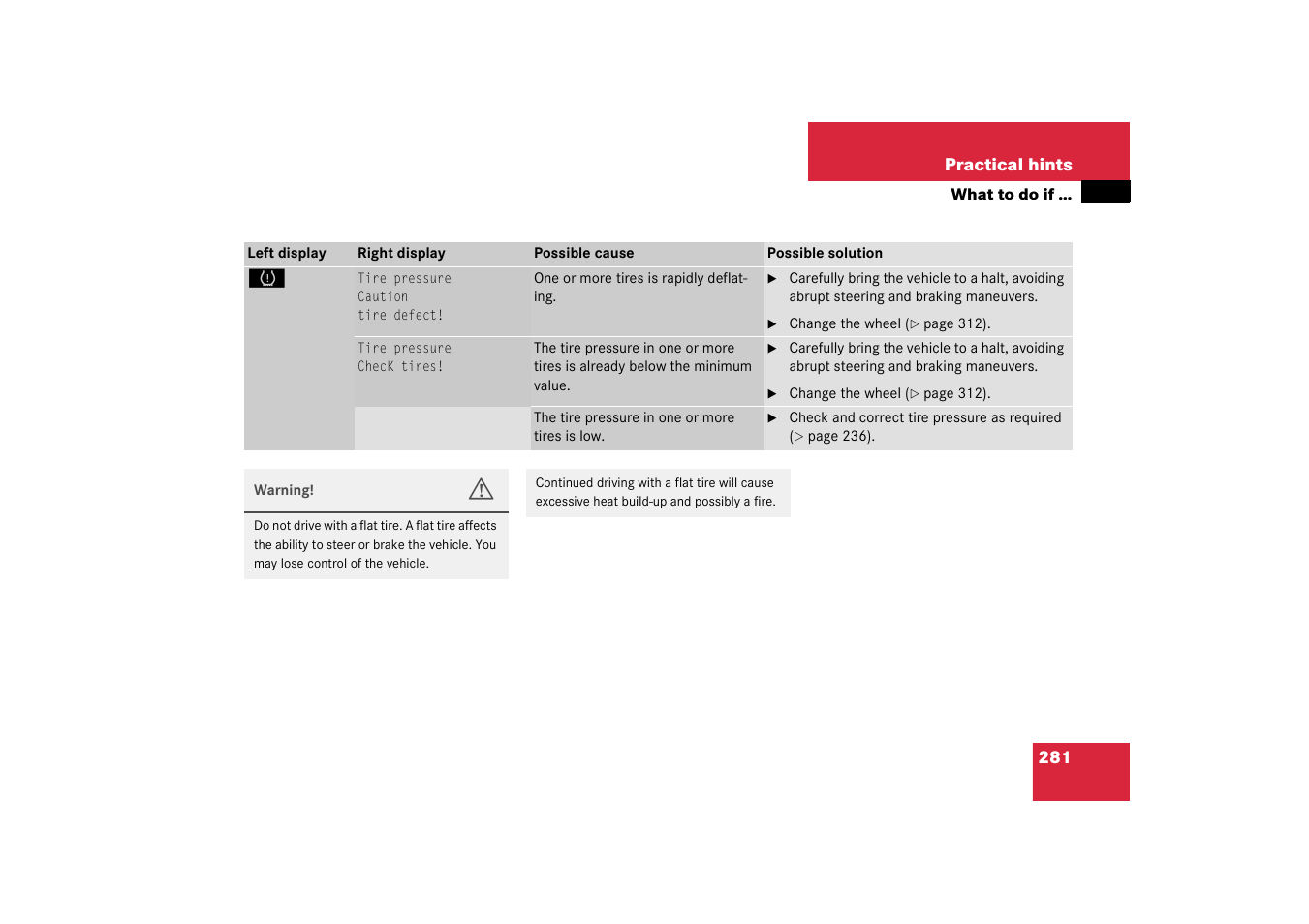 Mercedes-Benz 2003 SL 55 AMG User Manual | Page 281 / 376