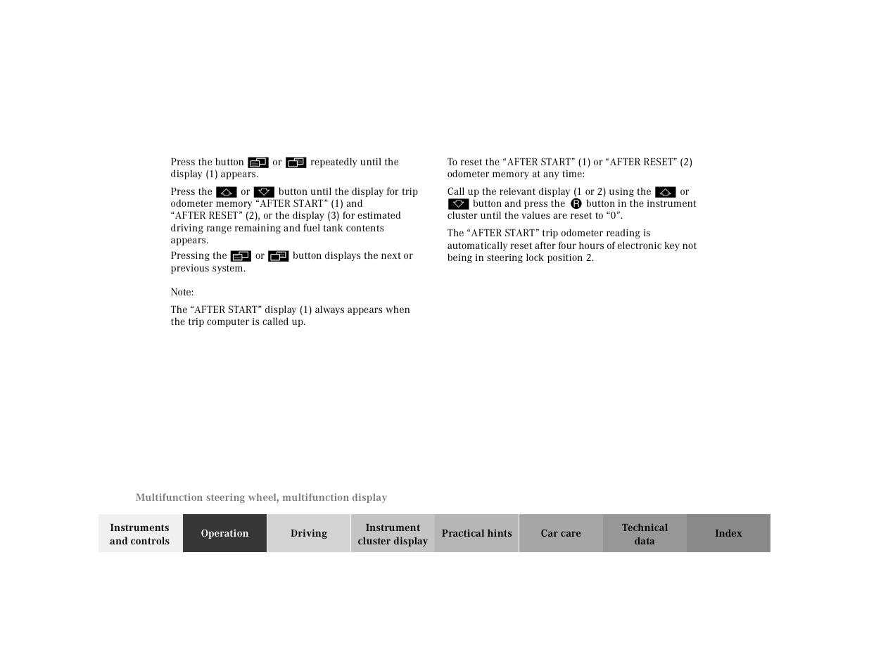 Mercedes-Benz 2000 CLK 320 User Manual | Page 101 / 323