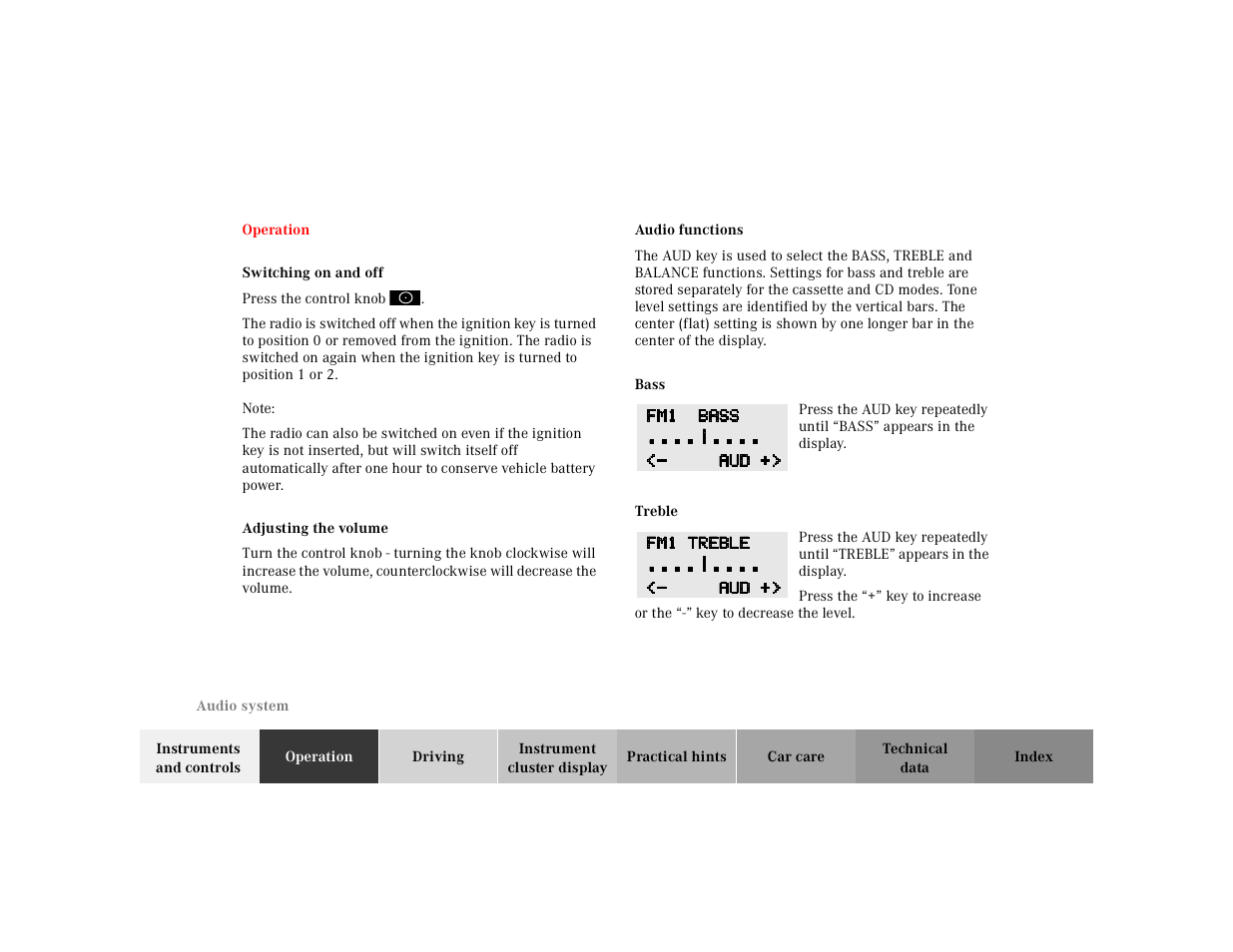 Mercedes-Benz 2000 CLK 320 User Manual | Page 129 / 323