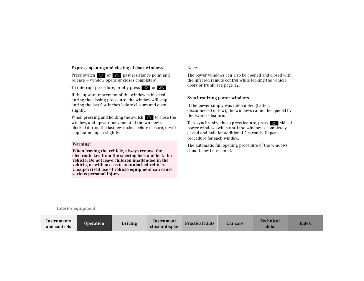 Mercedes-Benz 2000 CLK 320 User Manual | Page 144 / 323