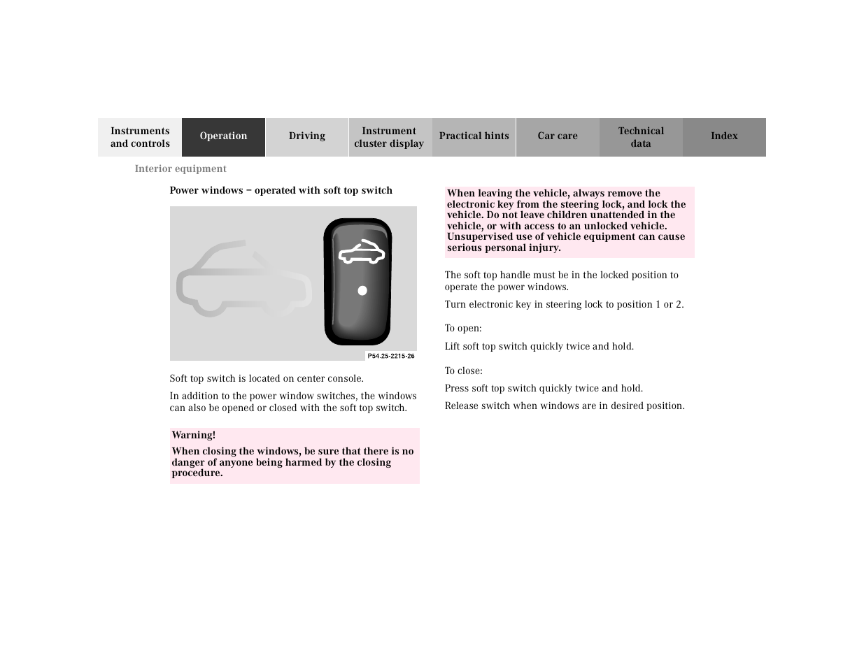 Mercedes-Benz 2000 CLK 320 User Manual | Page 145 / 323