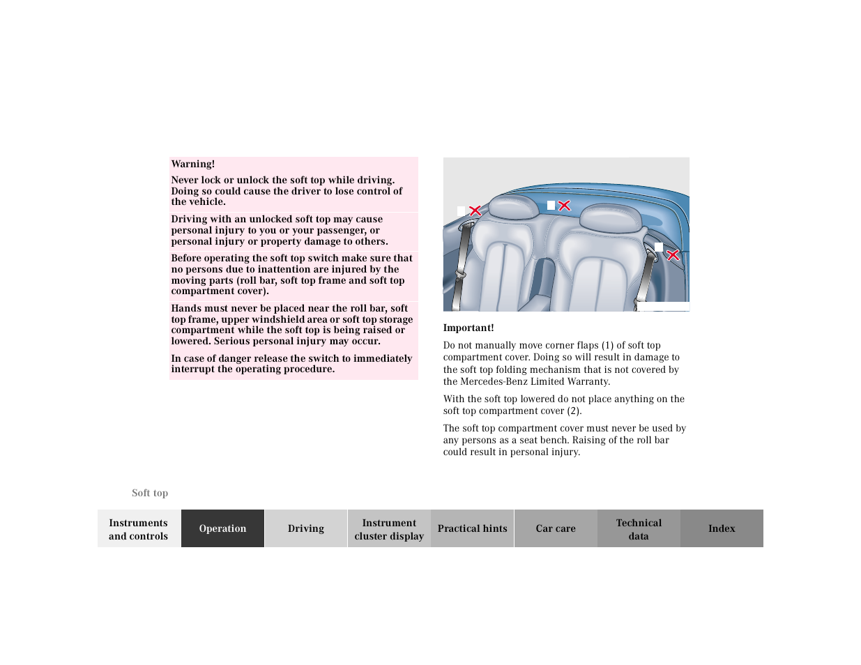 Mercedes-Benz 2000 CLK 320 User Manual | Page 159 / 323