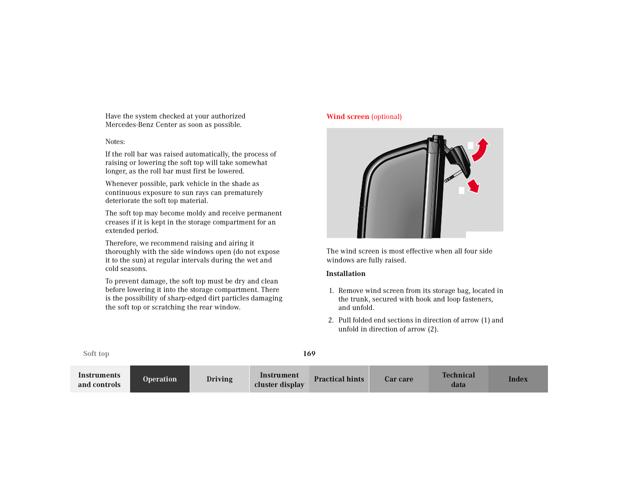 Mercedes-Benz 2000 CLK 320 User Manual | Page 165 / 323