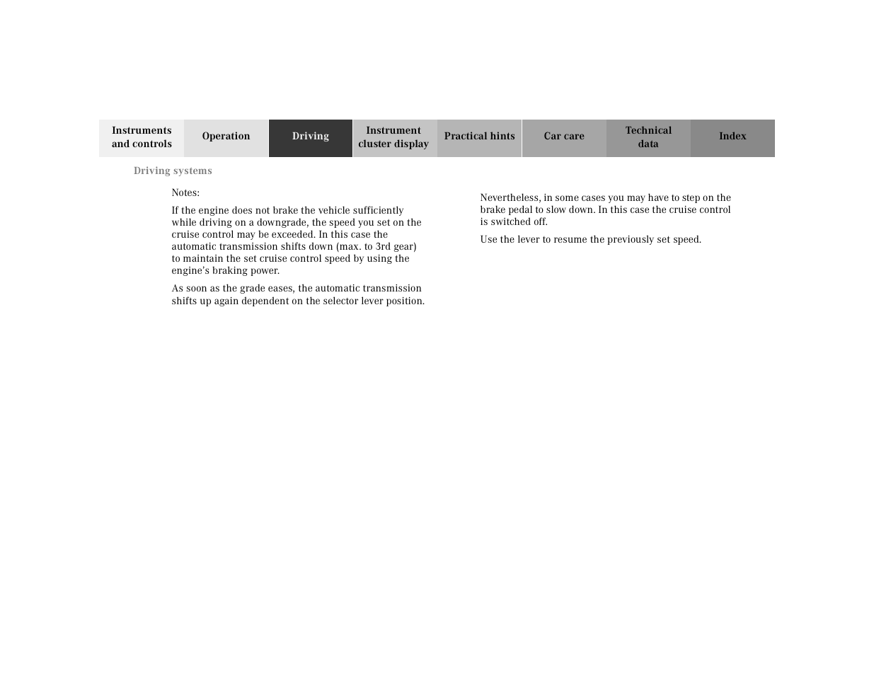 Mercedes-Benz 2000 CLK 320 User Manual | Page 203 / 323