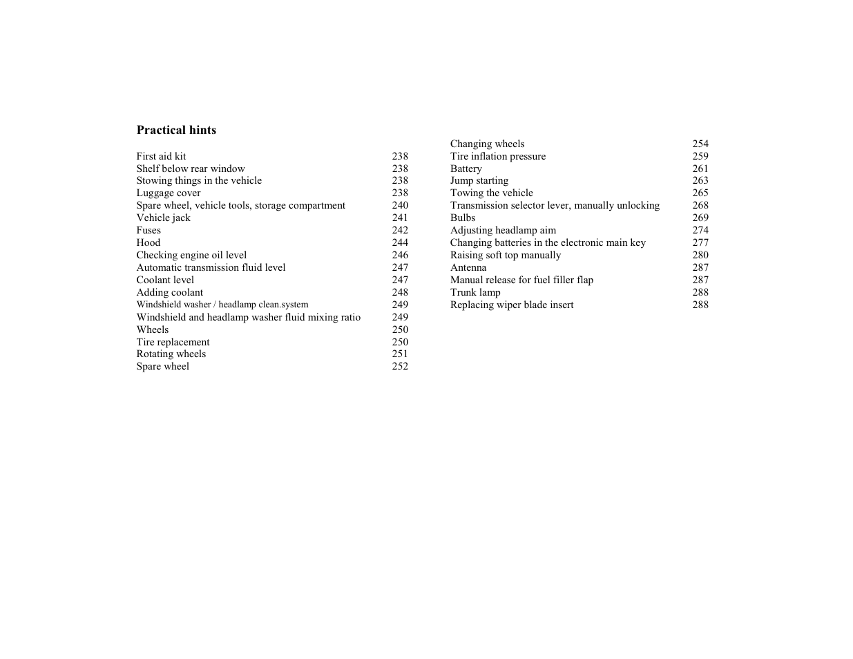 Mercedes-Benz 2000 CLK 320 User Manual | Page 237 / 323