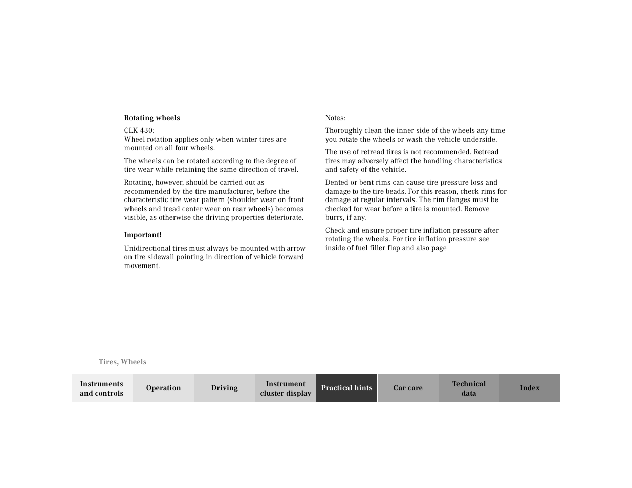 Mercedes-Benz 2000 CLK 320 User Manual | Page 251 / 323