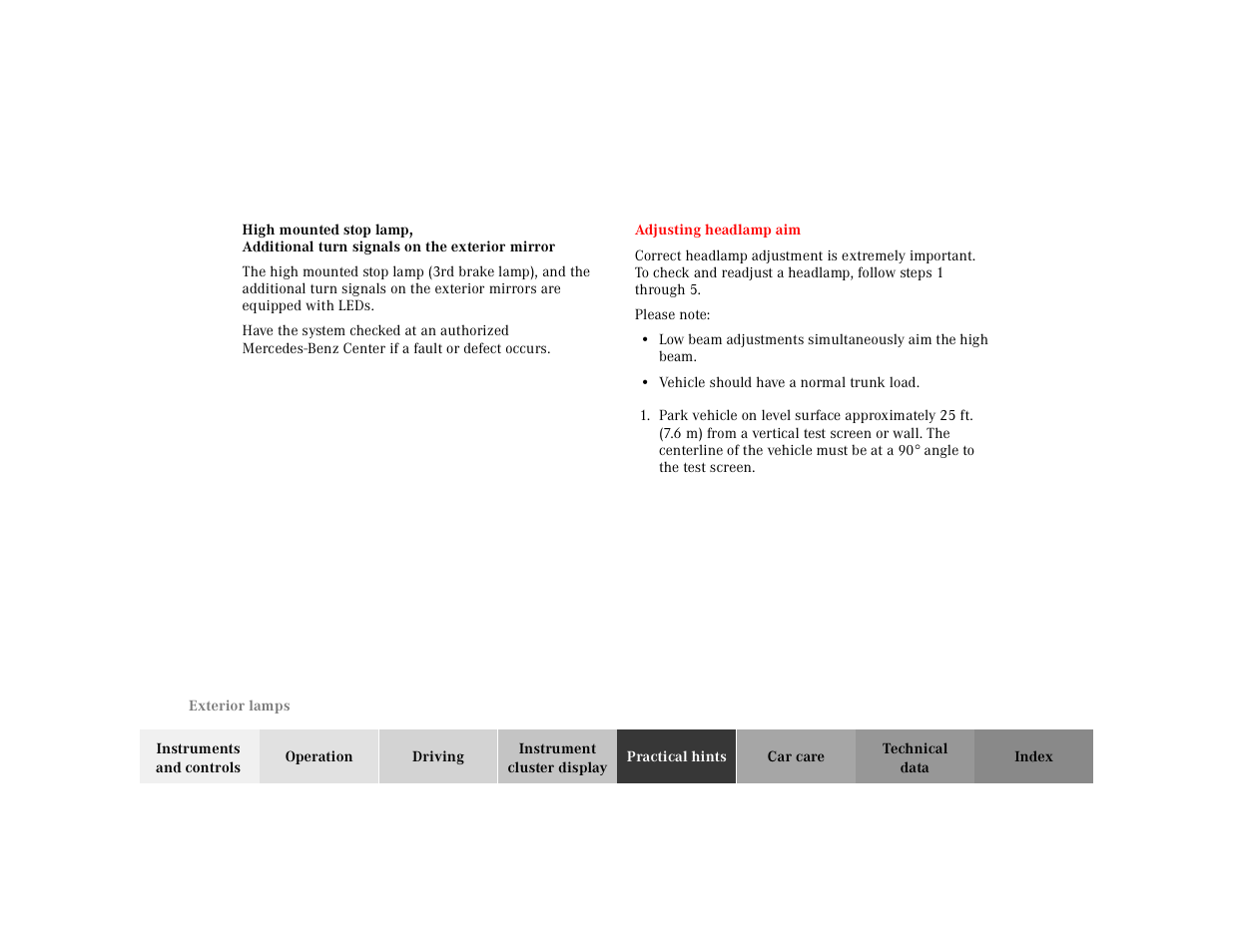 Mercedes-Benz 2000 CLK 320 User Manual | Page 274 / 323