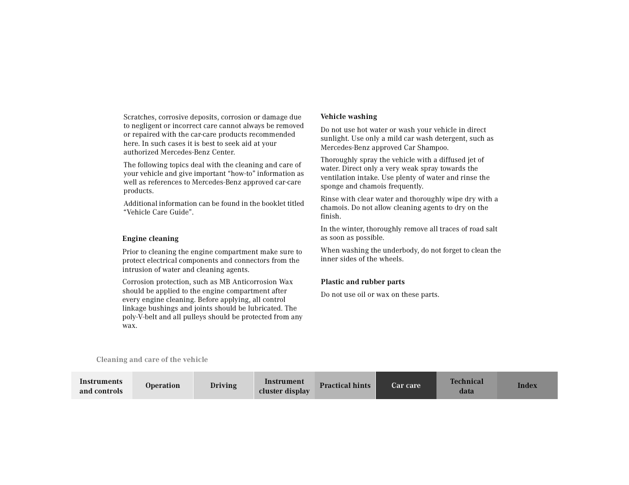 Mercedes-Benz 2000 CLK 320 User Manual | Page 293 / 323