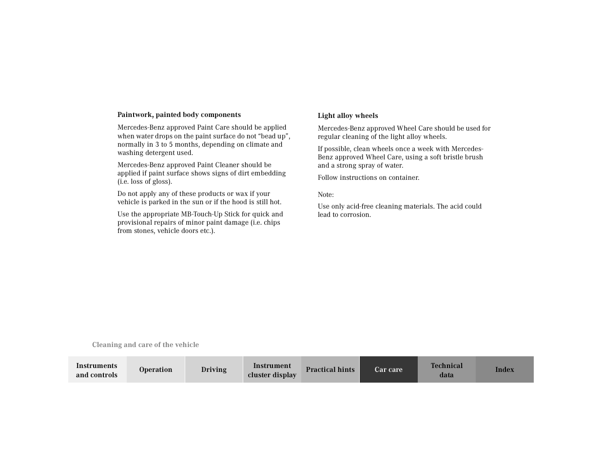 Mercedes-Benz 2000 CLK 320 User Manual | Page 296 / 323