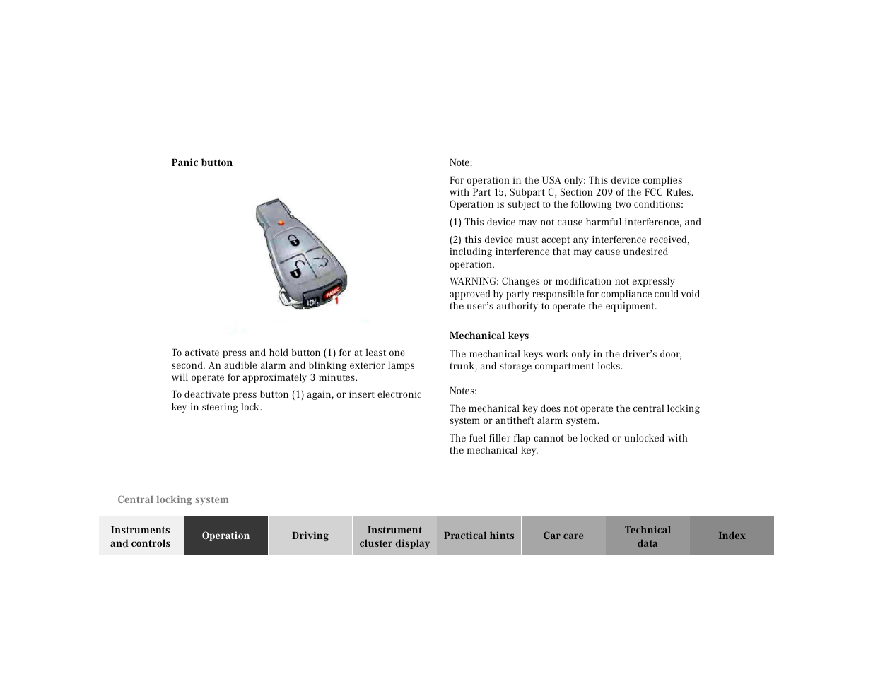 Mercedes-Benz 2000 CLK 320 User Manual | Page 33 / 323