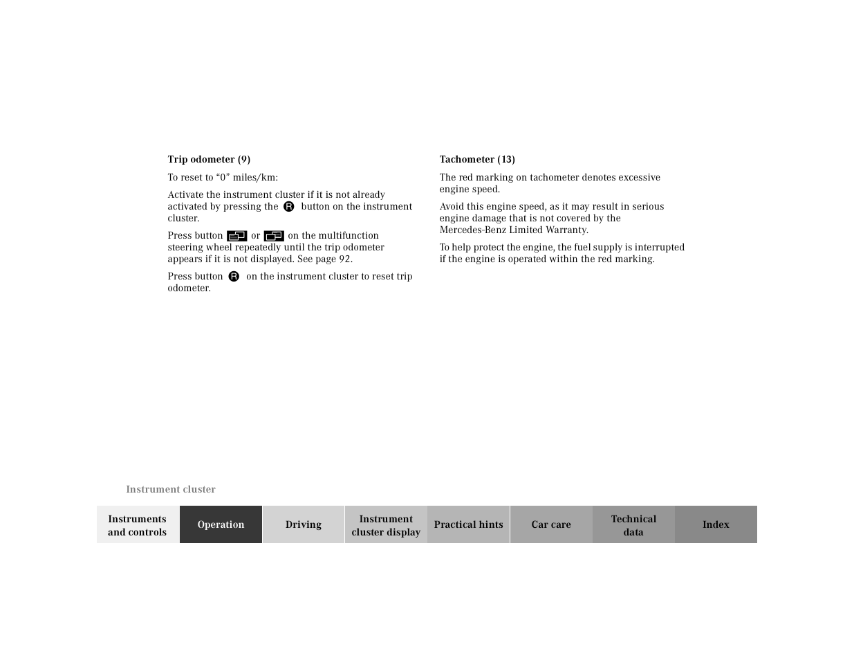 Mercedes-Benz 2000 CLK 320 User Manual | Page 85 / 323