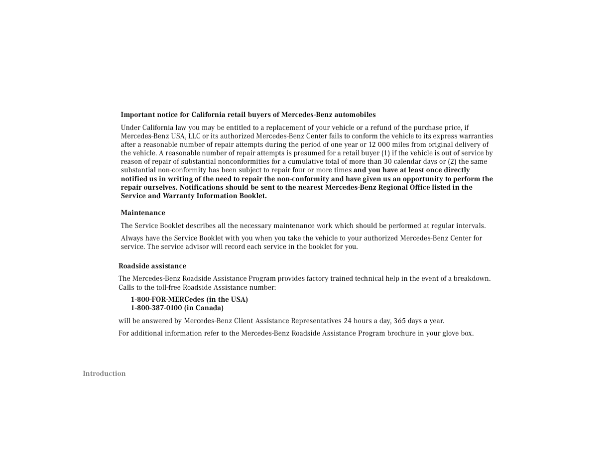 Mercedes-Benz 2000 CLK 320 User Manual | Page 9 / 323