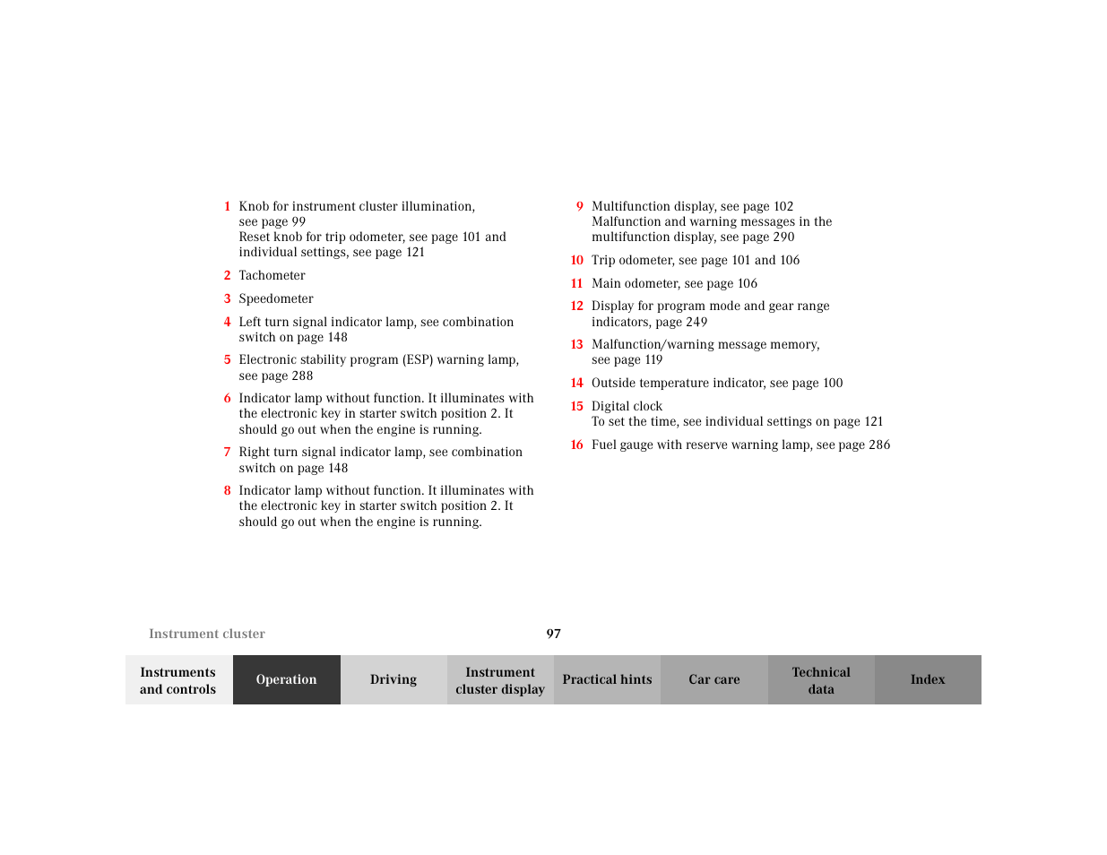 Mercedes-Benz 2002 C 230 Kompressor User Manual | Page 100 / 399