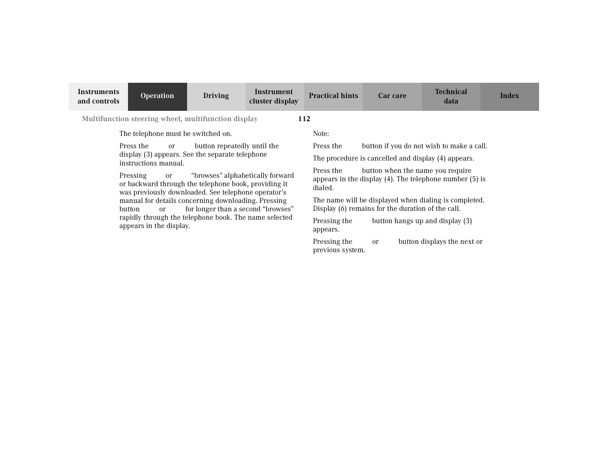 Mercedes-Benz 2002 C 230 Kompressor User Manual | Page 115 / 399