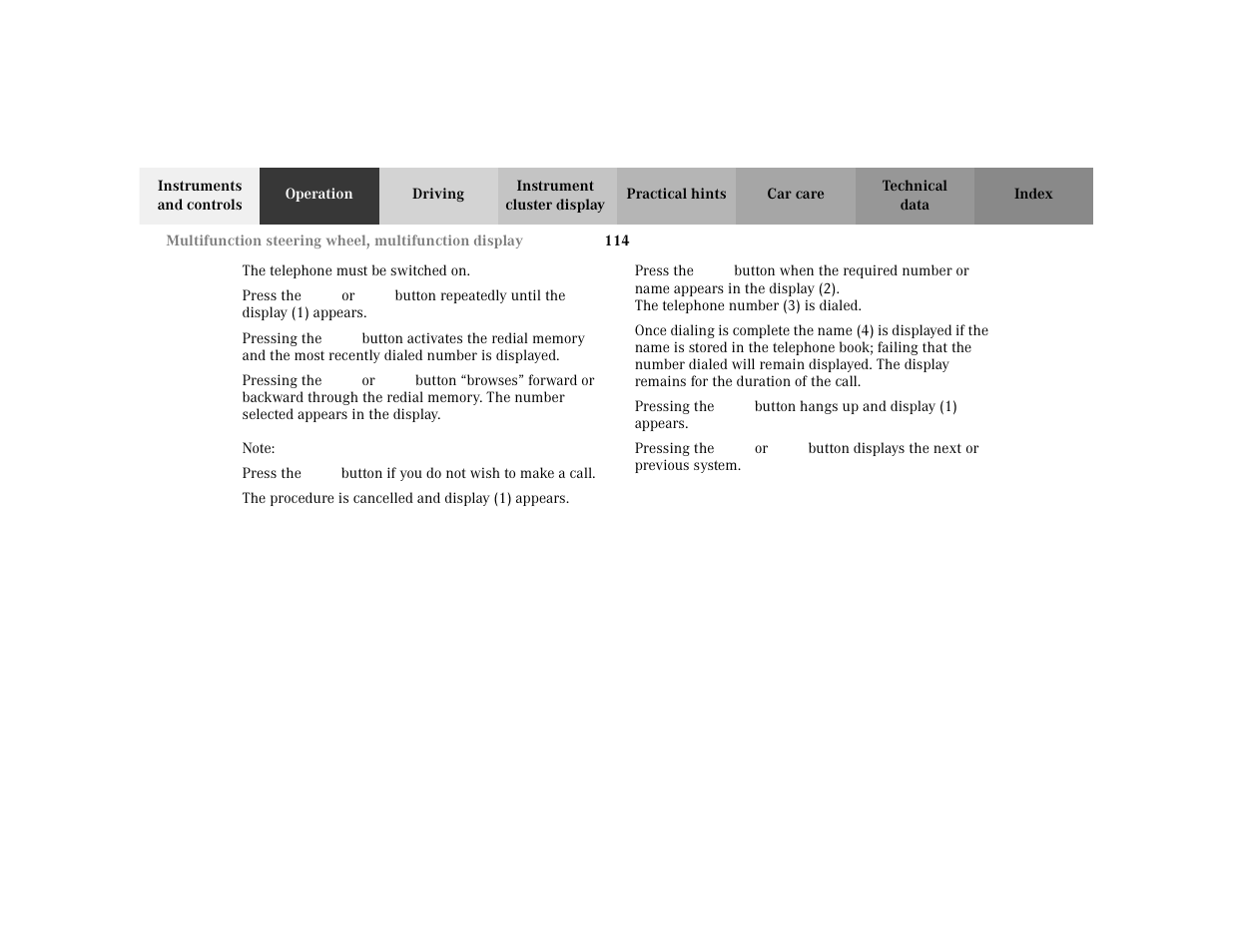 Mercedes-Benz 2002 C 230 Kompressor User Manual | Page 117 / 399