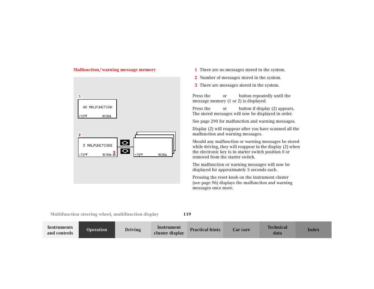 Mercedes-Benz 2002 C 230 Kompressor User Manual | Page 122 / 399