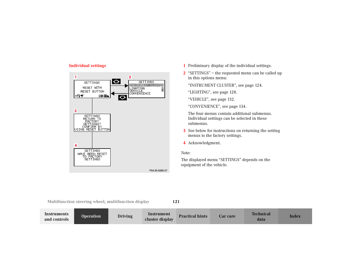 Mercedes-Benz 2002 C 230 Kompressor User Manual | Page 124 / 399