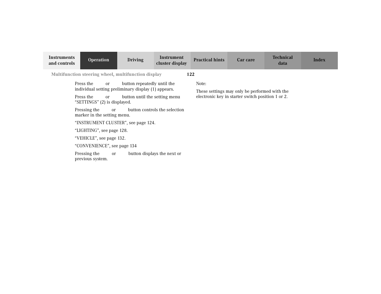 Mercedes-Benz 2002 C 230 Kompressor User Manual | Page 125 / 399