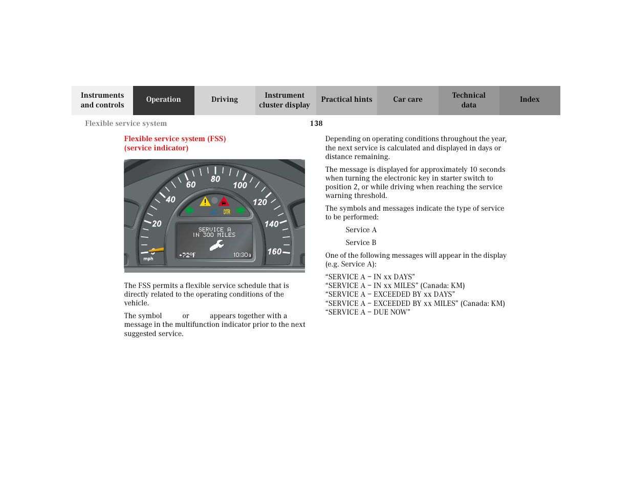 Mercedes-Benz 2002 C 230 Kompressor User Manual | Page 141 / 399