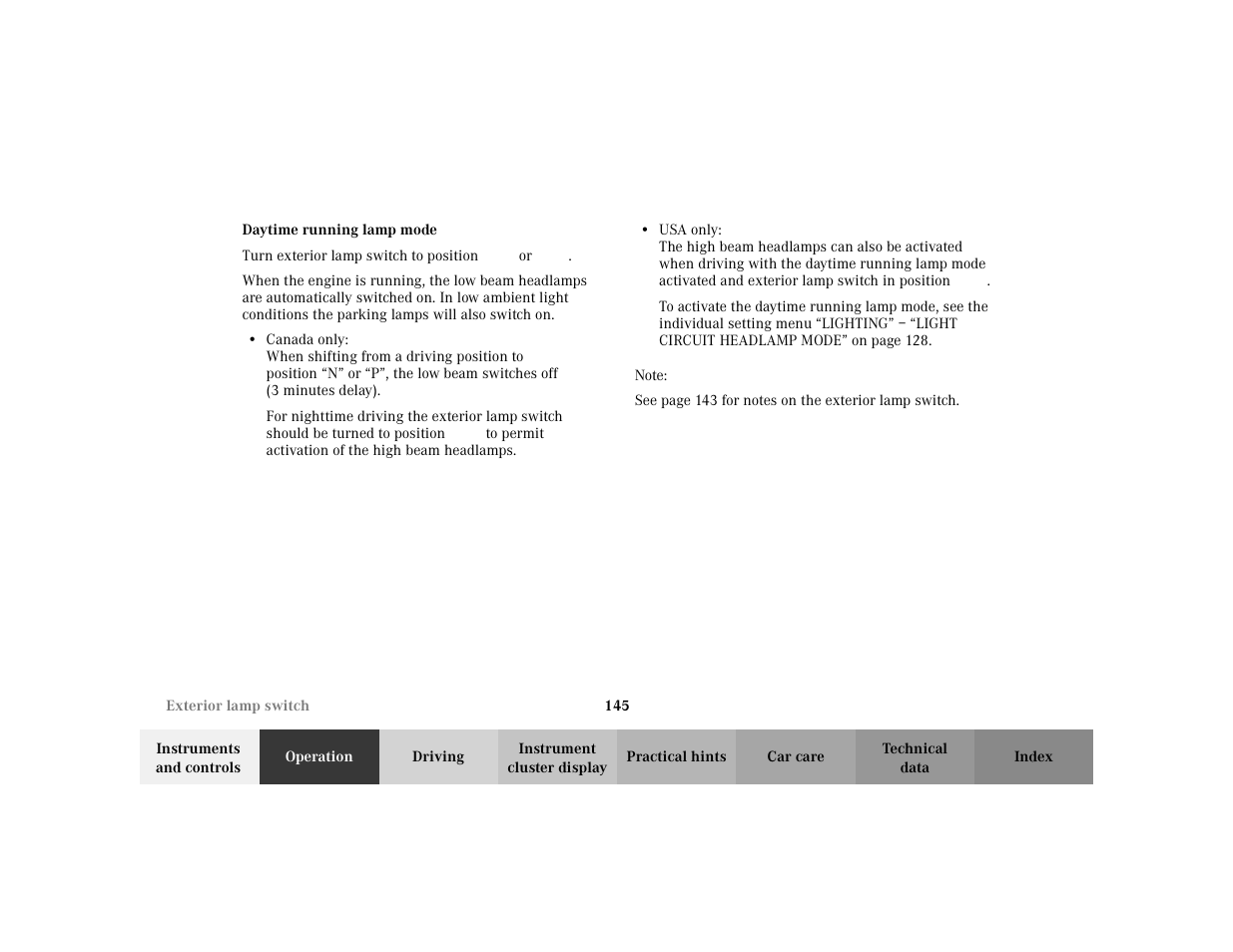 Mercedes-Benz 2002 C 230 Kompressor User Manual | Page 148 / 399