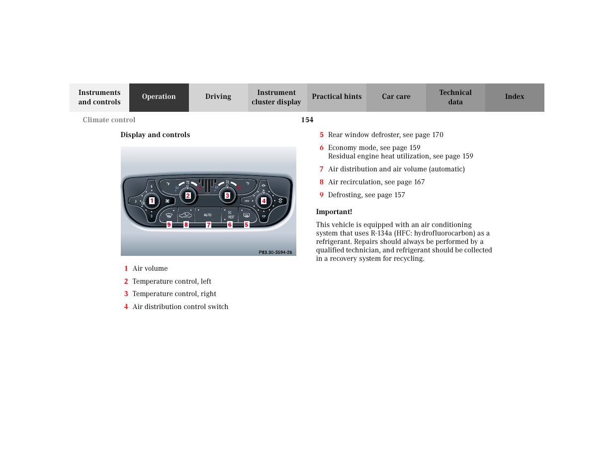 Mercedes-Benz 2002 C 230 Kompressor User Manual | Page 157 / 399