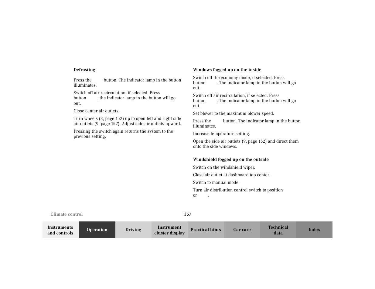 Mercedes-Benz 2002 C 230 Kompressor User Manual | Page 160 / 399