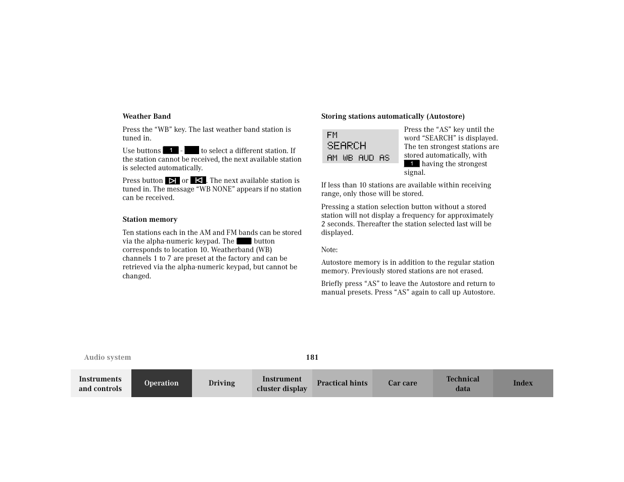 Mercedes-Benz 2002 C 230 Kompressor User Manual | Page 184 / 399