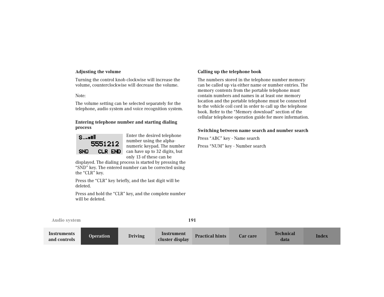 Mercedes-Benz 2002 C 230 Kompressor User Manual | Page 194 / 399