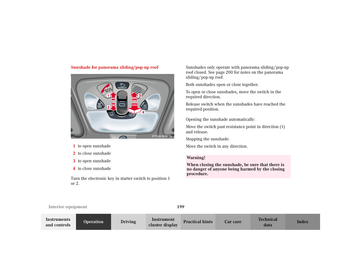 Mercedes-Benz 2002 C 230 Kompressor User Manual | Page 202 / 399