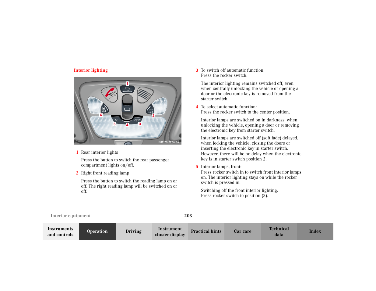 Mercedes-Benz 2002 C 230 Kompressor User Manual | Page 206 / 399