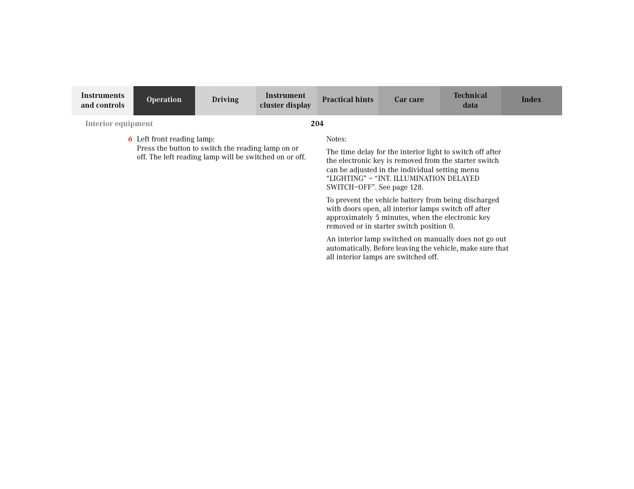 Mercedes-Benz 2002 C 230 Kompressor User Manual | Page 207 / 399