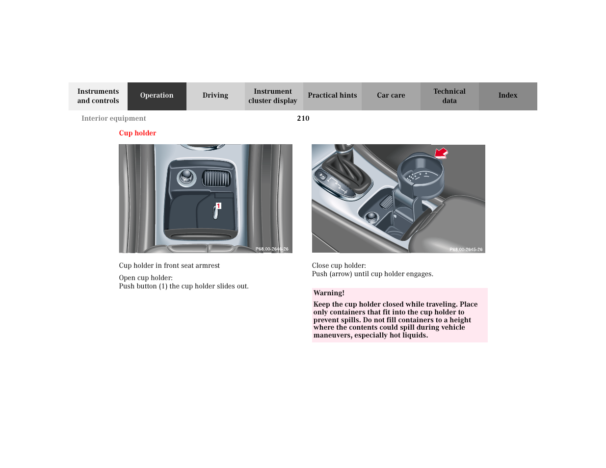Mercedes-Benz 2002 C 230 Kompressor User Manual | Page 213 / 399