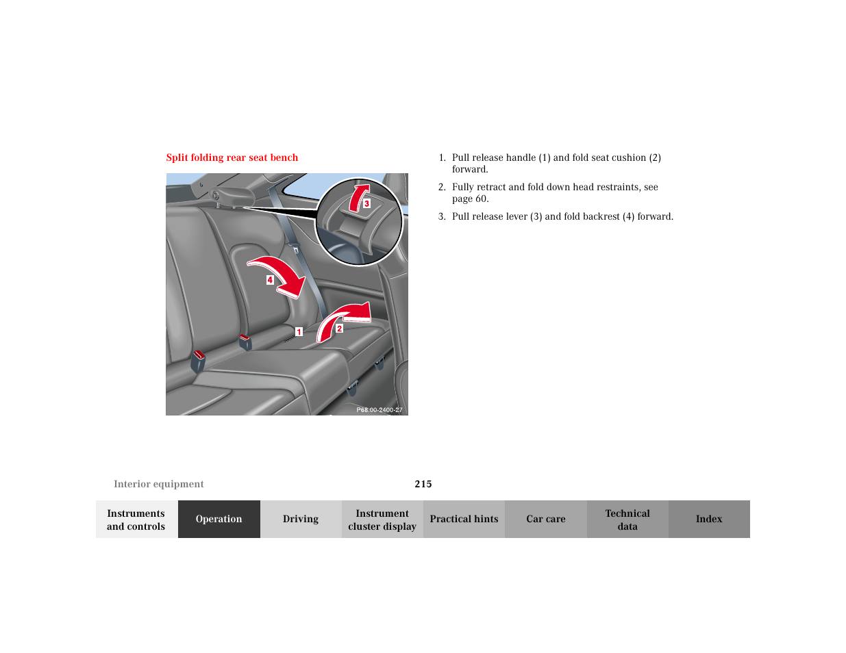 Mercedes-Benz 2002 C 230 Kompressor User Manual | Page 218 / 399