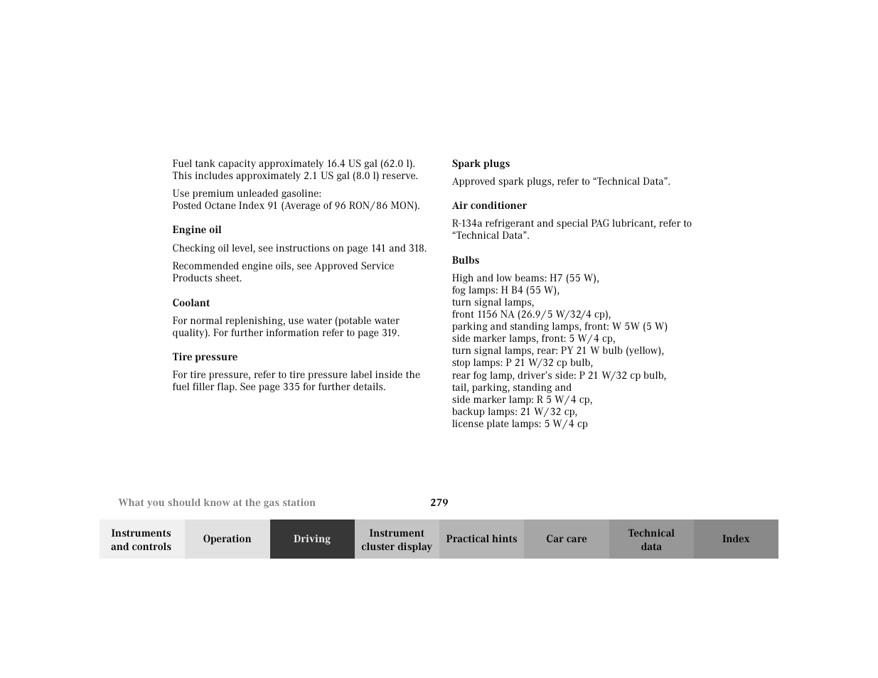 Mercedes-Benz 2002 C 230 Kompressor User Manual | Page 282 / 399