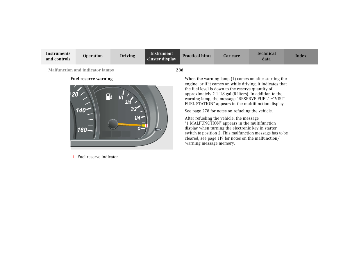 Mercedes-Benz 2002 C 230 Kompressor User Manual | Page 289 / 399