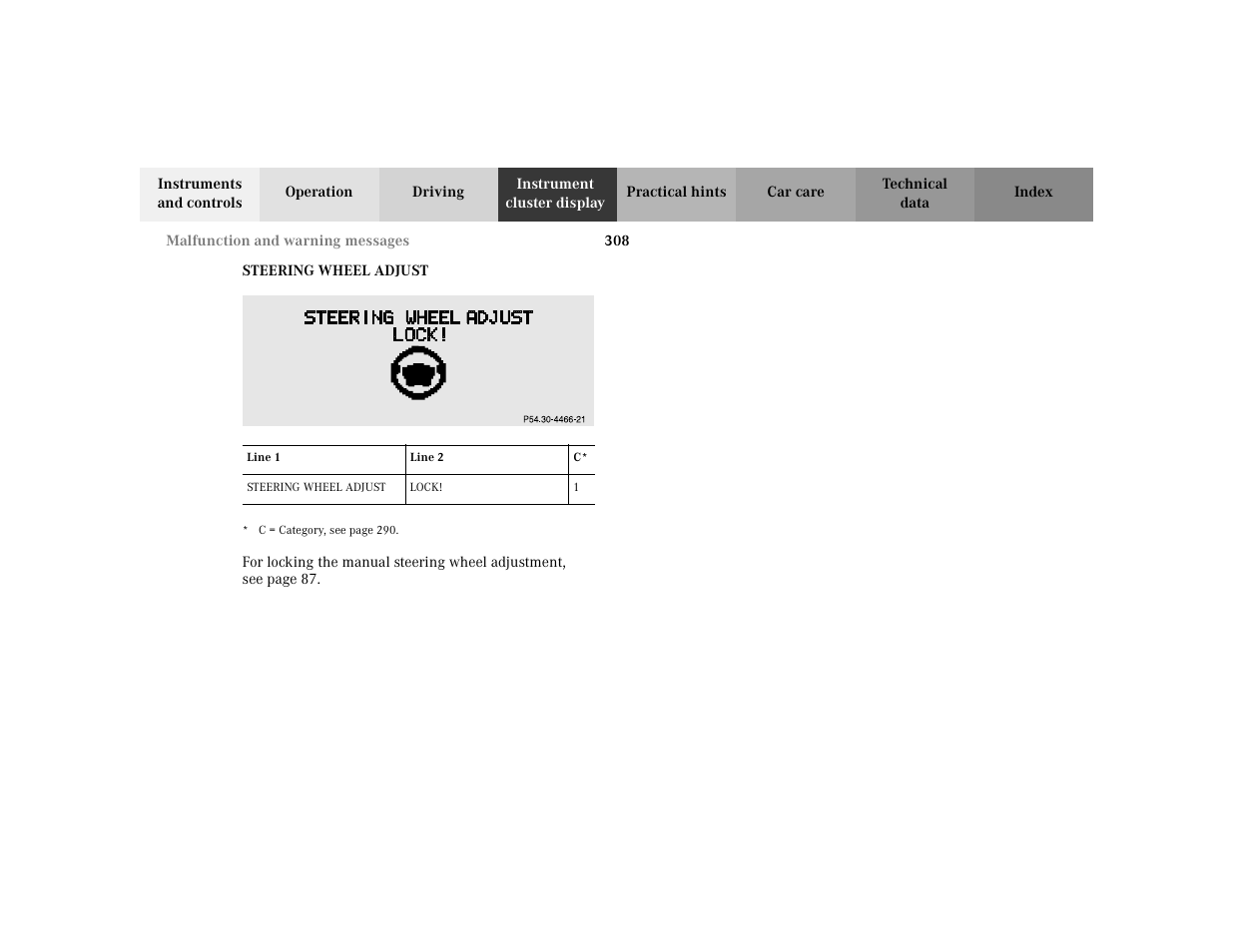 Mercedes-Benz 2002 C 230 Kompressor User Manual | Page 311 / 399