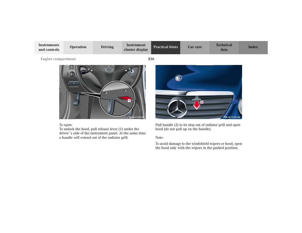 Mercedes-Benz 2002 C 230 Kompressor User Manual | Page 319 / 399