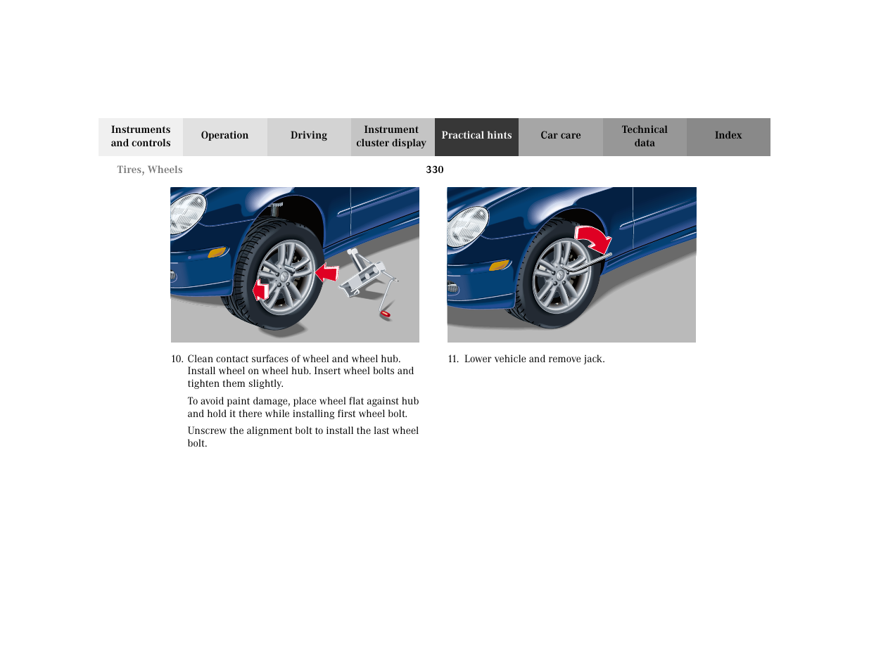 Mercedes-Benz 2002 C 230 Kompressor User Manual | Page 333 / 399